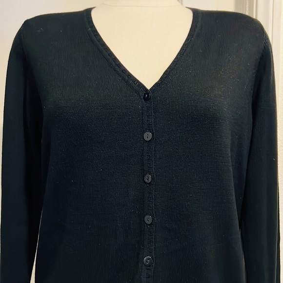 Cardigans~2~Periwinkle & Black / Kerri n Kelsey - Picture 3 of 12